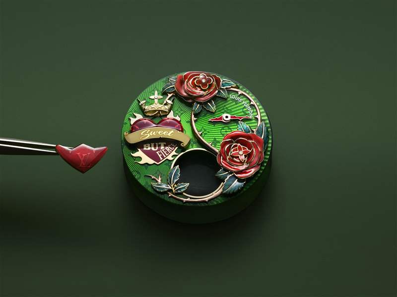 Louis Vuitton推出高級(jí)腕表新作：Tambour Fiery Heart動(dòng)偶腕表、Tambour Opera動(dòng)偶腕表，Tambour Moon飛行陀飛輪日內(nèi)瓦印記系列腕表