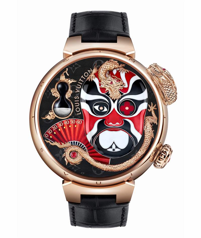 Louis Vuitton推出高級(jí)腕表新作：Tambour Fiery Heart動(dòng)偶腕表、Tambour Opera動(dòng)偶腕表，Tambour Moon飛行陀飛輪日內(nèi)瓦印記系列腕表