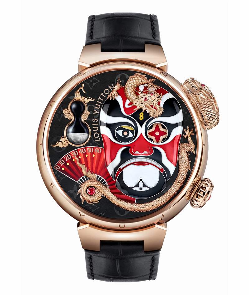 Louis Vuitton推出高級(jí)腕表新作：Tambour Fiery Heart動(dòng)偶腕表、Tambour Opera動(dòng)偶腕表，Tambour Moon飛行陀飛輪日內(nèi)瓦印記系列腕表