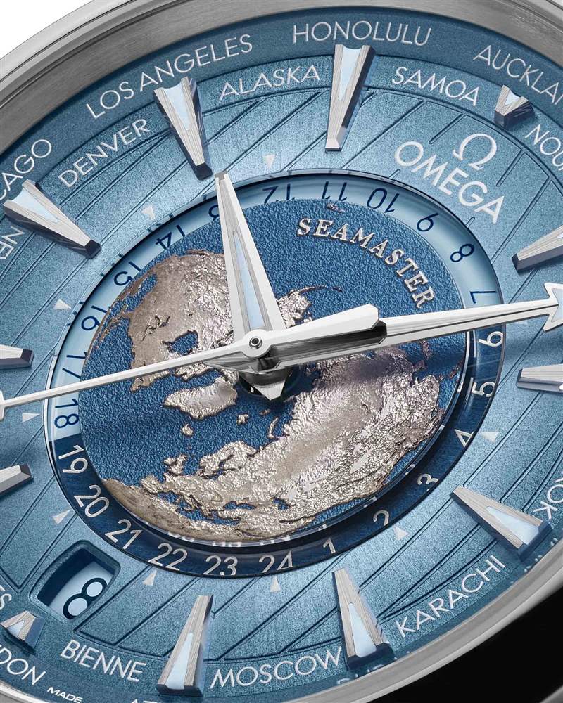 『新表』歐米茄推出8枚Seamaster 75th Anniversary Summer Blue海馬系列75周年腕表：藍色的變幻