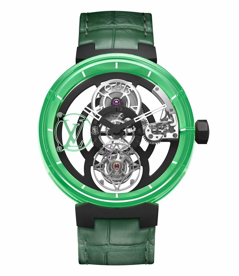 Louis Vuitton推出高級(jí)腕表新作：Tambour Fiery Heart動(dòng)偶腕表、Tambour Opera動(dòng)偶腕表，Tambour Moon飛行陀飛輪日內(nèi)瓦印記系列腕表