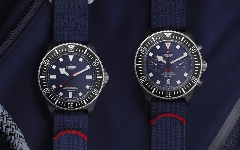 『新表』帝舵推出Pelagos FXD Alinghi Red Bull Racing Edition大三針腕表和計時碼表：碳復合材料表殼，藍白灰帆船色