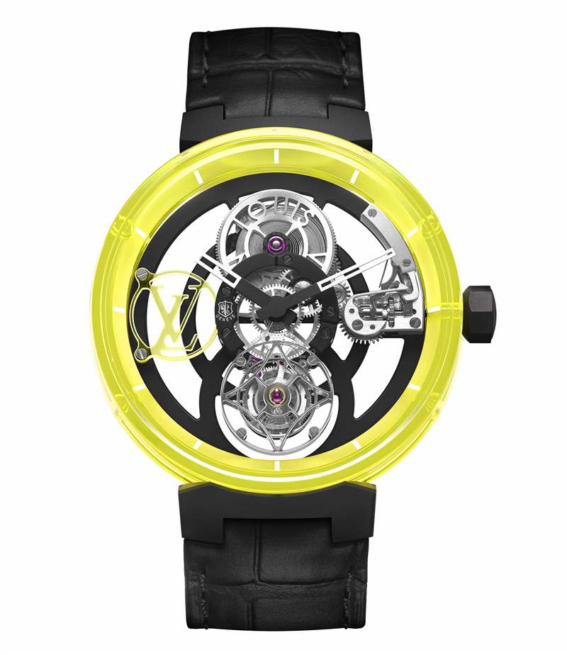 Louis Vuitton推出高級(jí)腕表新作：Tambour Fiery Heart動(dòng)偶腕表、Tambour Opera動(dòng)偶腕表，Tambour Moon飛行陀飛輪日內(nèi)瓦印記系列腕表