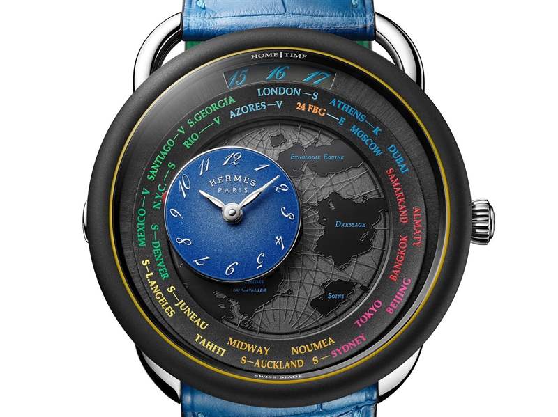 Hermès推出Arceau Le temps voyageur Only Watch世界時(shí)腕表