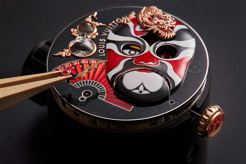 Louis Vuitton推出高級(jí)腕表新作：Tambour Fiery Heart動(dòng)偶腕表、Tambour Opera動(dòng)偶腕表，Tambour Moon飛行陀飛輪日內(nèi)瓦印記系列腕表