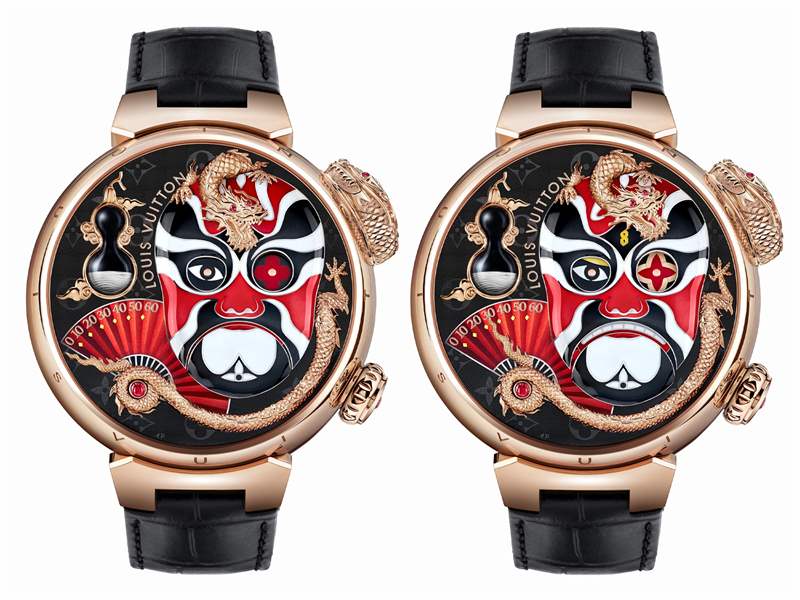 Louis Vuitton推出高級(jí)腕表新作：Tambour Fiery Heart動(dòng)偶腕表、Tambour Opera動(dòng)偶腕表，Tambour Moon飛行陀飛輪日內(nèi)瓦印記系列腕表