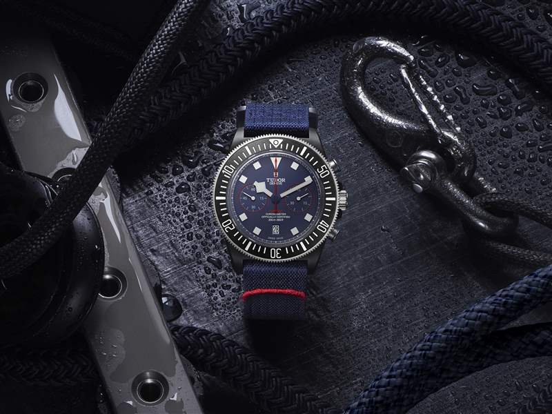 『新表』帝舵推出Pelagos FXD Alinghi Red Bull Racing Edition大三針腕表和計時碼表：碳復合材料表殼，藍白灰帆船色