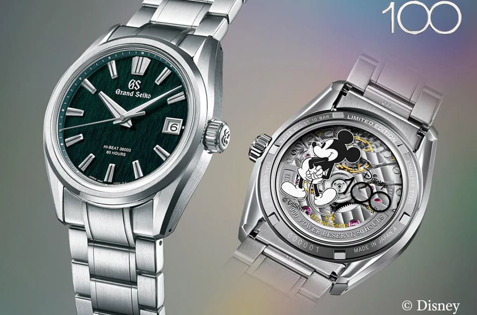 GRAND SEIKO推出迪士尼100周年紀(jì)念表限量數(shù)、發(fā)售方式、價格總整理
