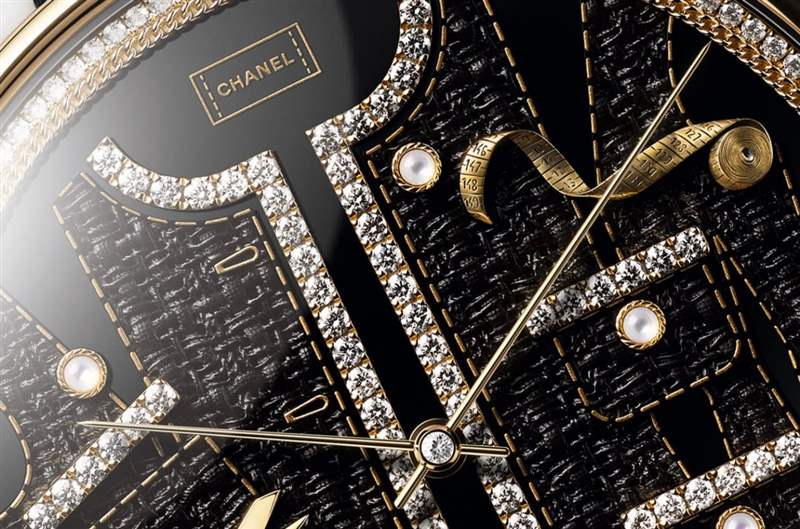 香奈兒高級(jí)制表與高級(jí)訂制服的邂逅Mademoiselle Privé腕表系列