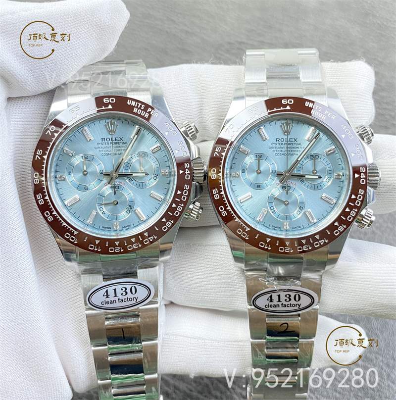 Clean廠C廠冰藍(lán)迪對比BT廠那個好,C廠勞力士冰藍(lán)迪4130機(jī)芯評測怎么樣