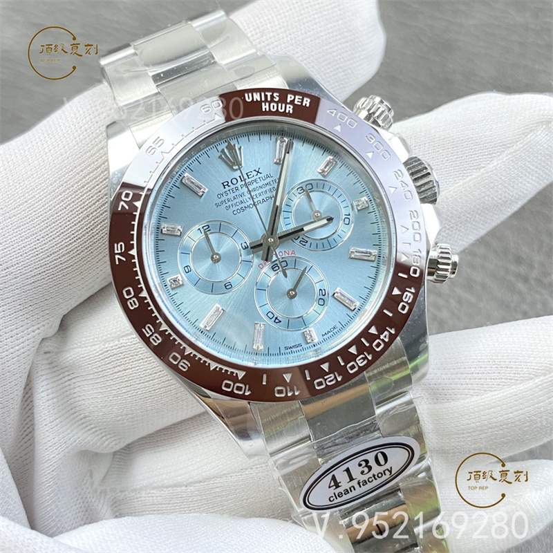 Clean廠C廠冰藍(lán)迪對比BT廠那個好,C廠勞力士冰藍(lán)迪4130機(jī)芯評測怎么樣