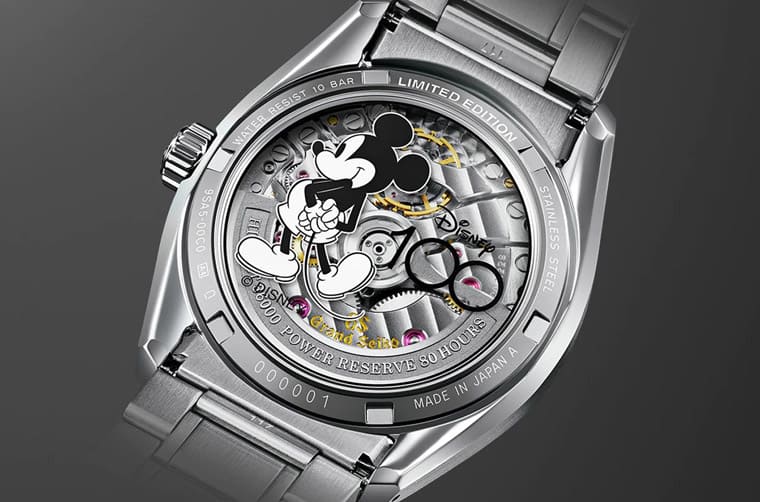 GRAND SEIKO推出迪士尼100周年紀(jì)念表限量數(shù)、發(fā)售方式、價格總整理