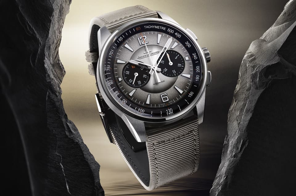 積家Polaris計時碼表再進化漆面漸層面盤有感強化易讀性