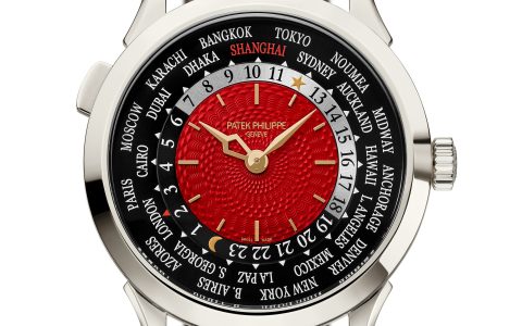 百達(dá)翡麗推出Ref. 5230P-010限量版鉑金表殼世界時腕表：上海源邸開幕10周年