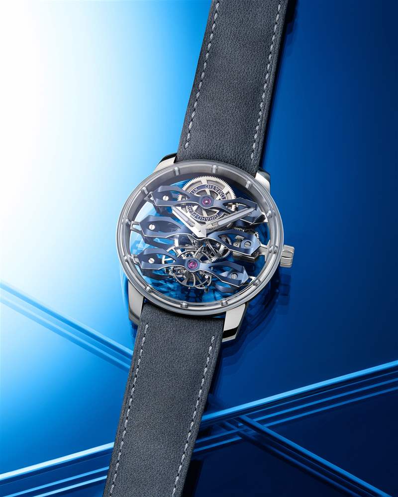 Bucherer推出3枚Bucherer Blue時計新作：Girard-Perregaux、H. Moser & Cie.和L’Epe?e合作版
