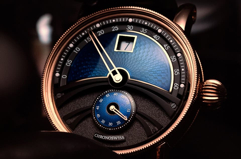CHRONOSWISS瑞寶回歸臺灣市場創(chuàng)立40周年呈獻(xiàn)限量大作Delphis Oracle手表