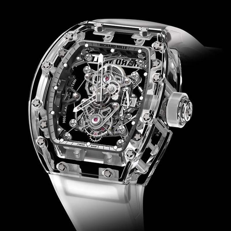 雖然價值不菲的Richard Mille也是被搶的常客，但可能擁有者並不多，所以失錶比率相對地低（圖片來源：Richard Mille）