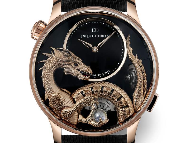 Jaquet Droz推出Dragon Automaton《指環(huán)王》巨龍主題腕表：手工金雕與機巧結構