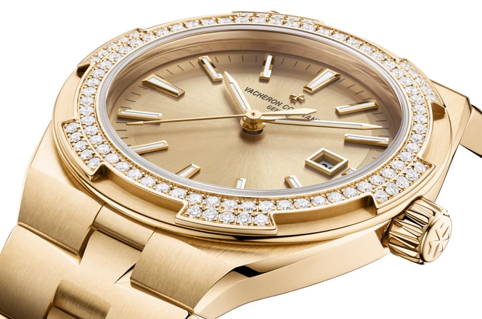 江詩丹頓中性尺寸Overseas自動表再追加粉紅金面盤款式向現代女性探險精神致敬