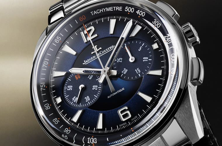 積家Polaris計時碼表再進化漆面漸層面盤有感強化易讀性