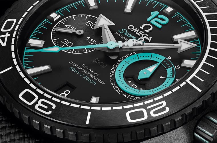 歐米茄以海馬Planet Ocean計時碼表為基礎創作最新阿聯酋航空紐西蘭ETNZ船隊聯名表