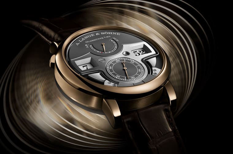 朗格Zeitwerk十進(jìn)制三問表改采品牌獨家蜂蜜金材質(zhì)亮相