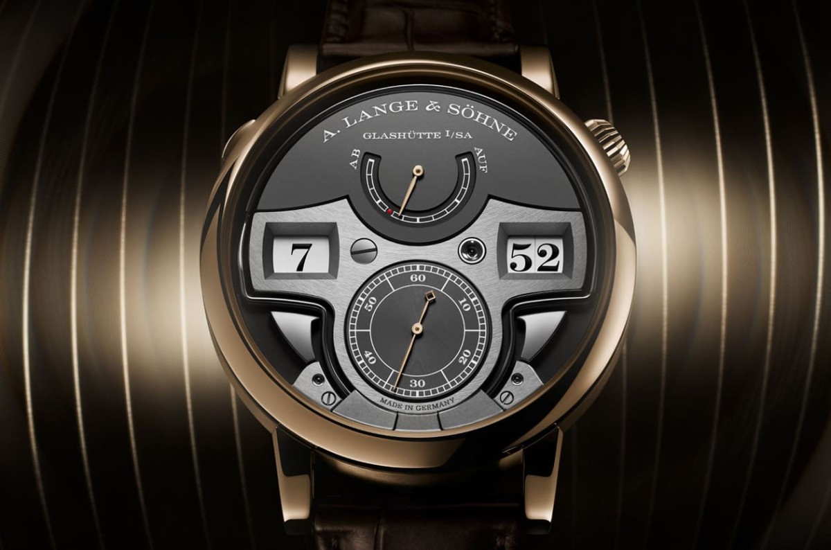 朗格Zeitwerk十進(jìn)制三問表改采品牌獨家蜂蜜金材質(zhì)亮相