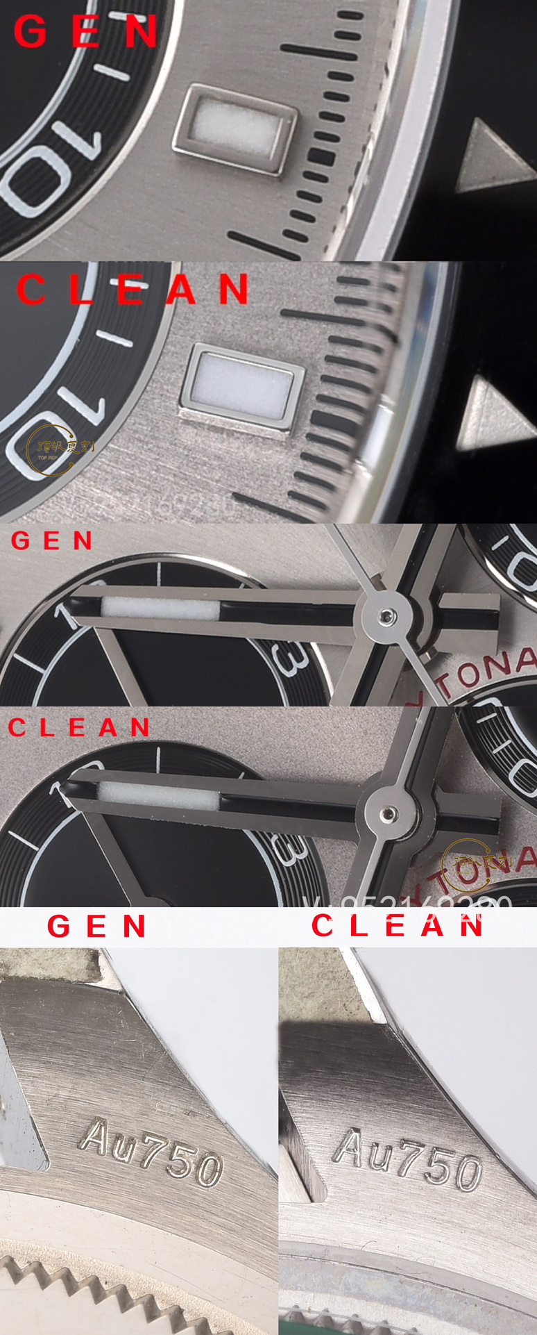 Clean廠C廠4131機(jī)芯勞力士水泥灰迪通拿對比正品如何,細(xì)節(jié)怎么樣