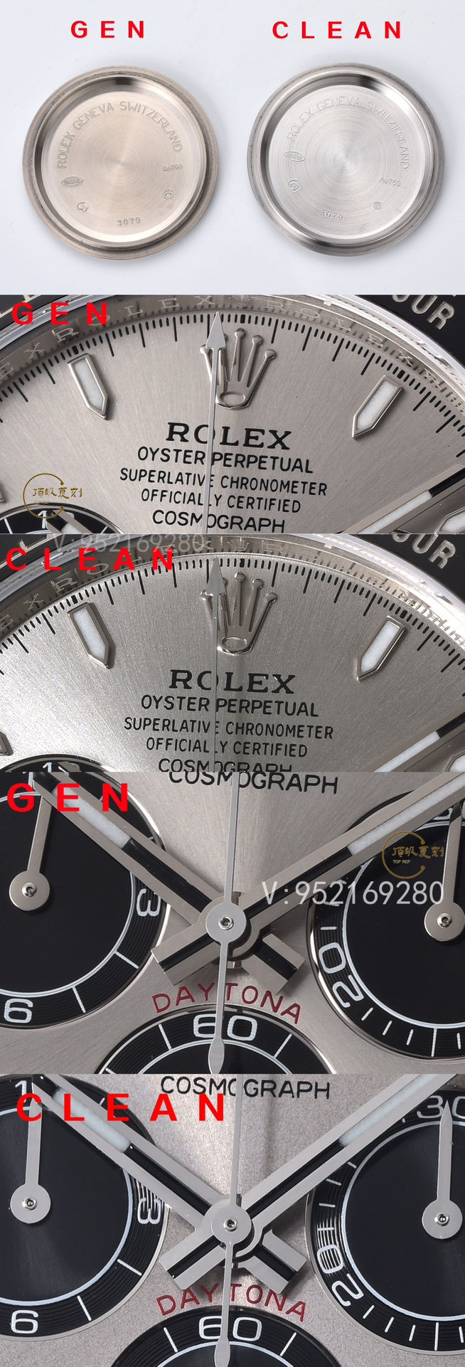 Clean廠C廠4131機(jī)芯勞力士水泥灰迪通拿對比正品如何,細(xì)節(jié)怎么樣