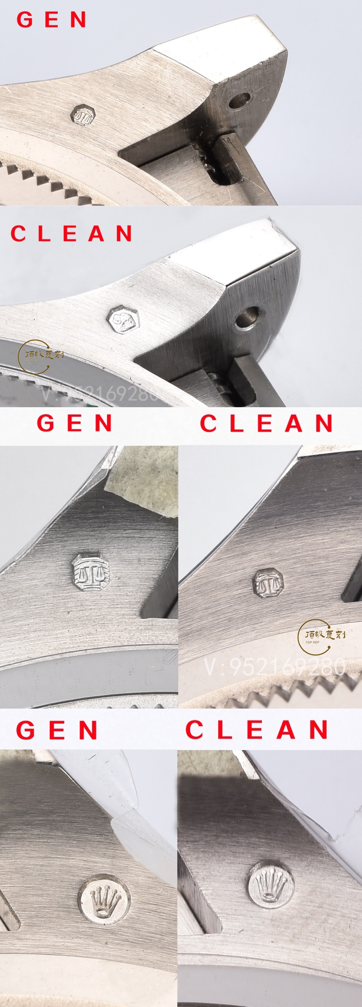 Clean廠C廠4131機(jī)芯勞力士水泥灰迪通拿對比正品如何,細(xì)節(jié)怎么樣