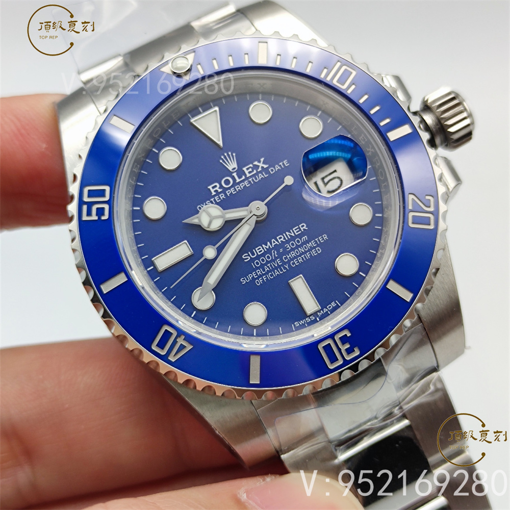 VS廠勞力士藍盤水鬼40mm腕表丹東3135機芯穩定嗎