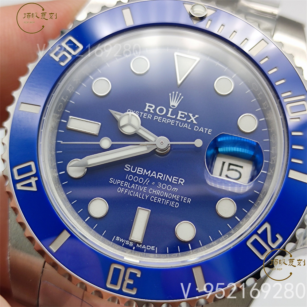 VS廠勞力士藍盤水鬼40mm腕表丹東3135機芯穩定嗎