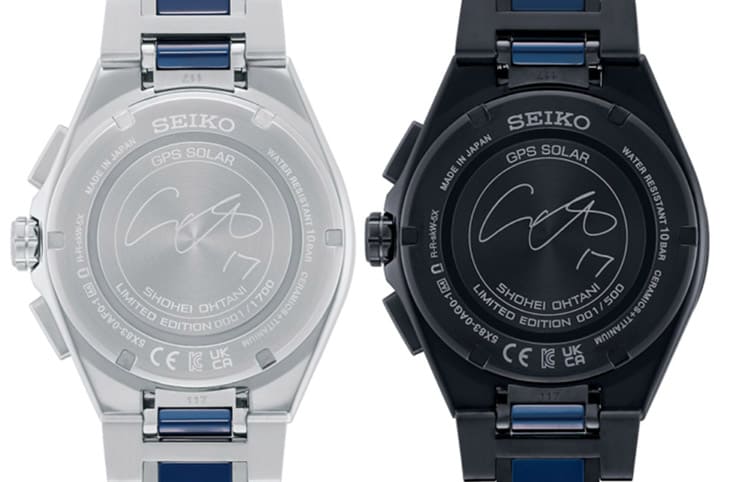 SEIKO攜手大谷翔平：Astron系列道奇隊聯名表新作