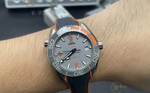 VS廠歐米茄海馬600灰盤鈦殼四分之一橙做工怎么樣