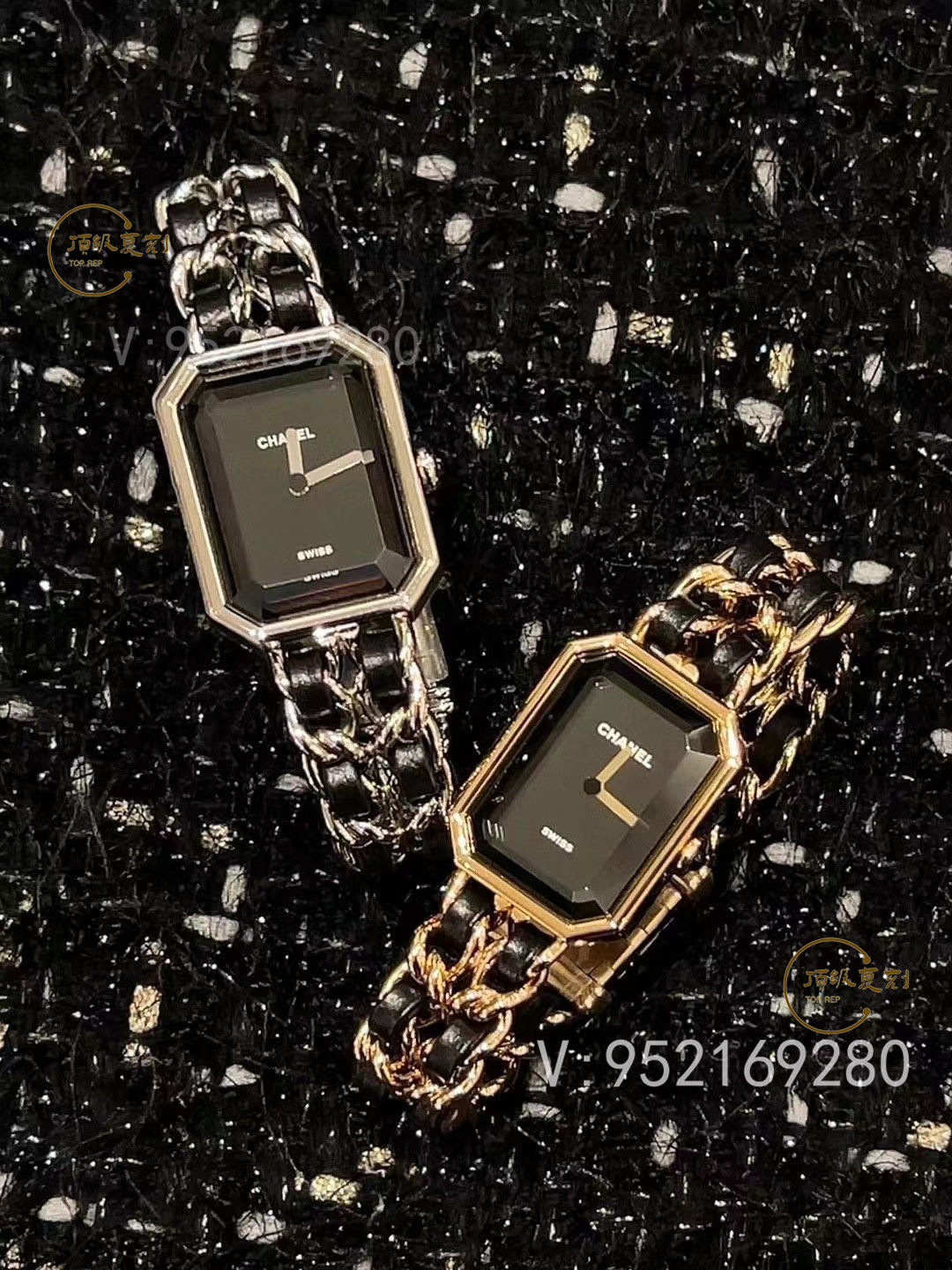 BV廠香奈兒PREMIERE系列H6951黑金方糖評(píng)測(cè)-中古女士腕表的獨(dú)特魅力