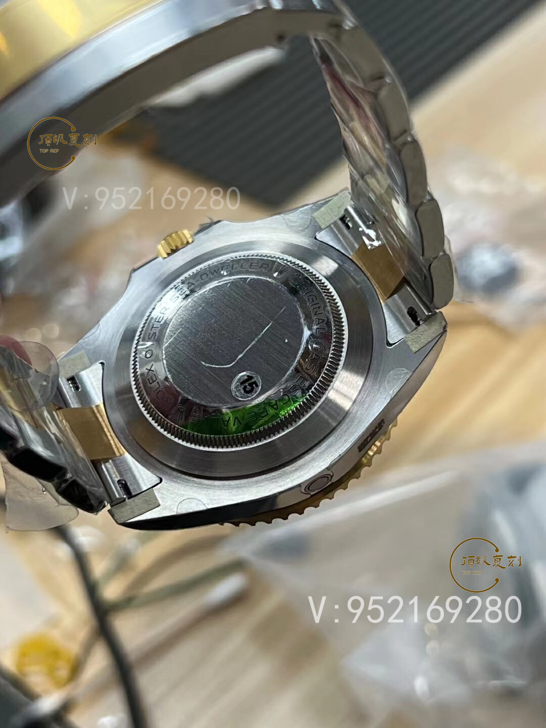 VS廠新作：勞力士單黃鬼王間金海使型系列m126603-0001復刻表深度評測