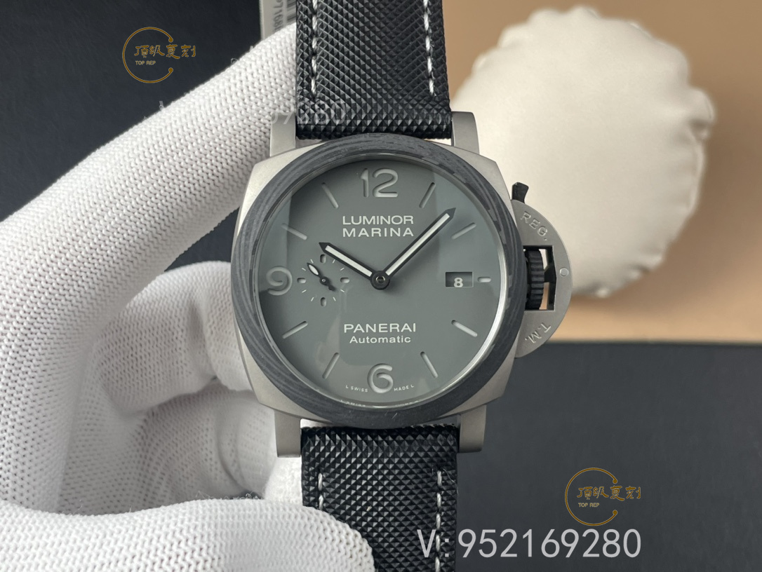 VS廠沛納海PAM01662鈦金屬腕表深度評測：設計美學與工藝精度