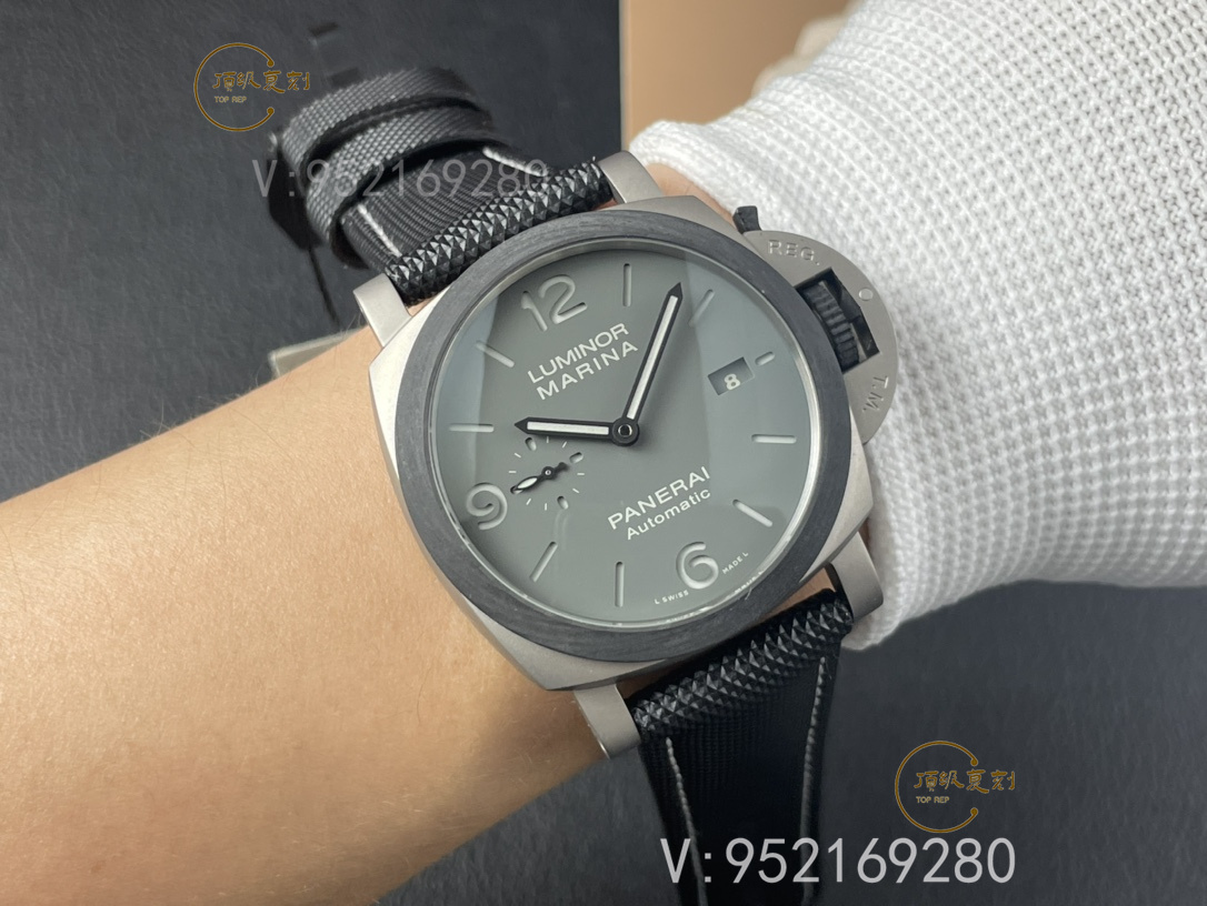 VS廠沛納海PAM01662鈦金屬腕表深度評測：設計美學與工藝精度