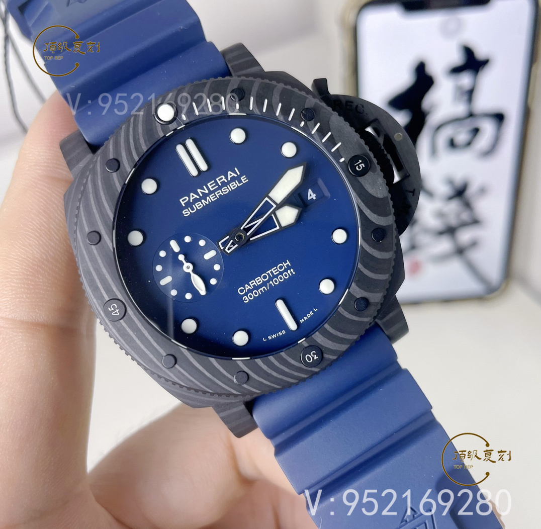 SBF廠(chǎng)沛納海PAM1232碳纖維腕表做工深度評(píng)測(cè)