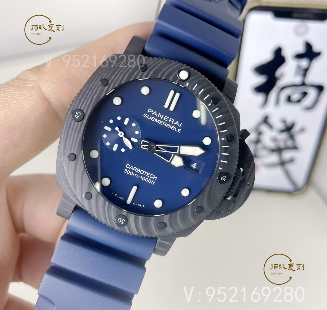 SBF廠(chǎng)沛納海PAM1232碳纖維腕表做工深度評(píng)測(cè)