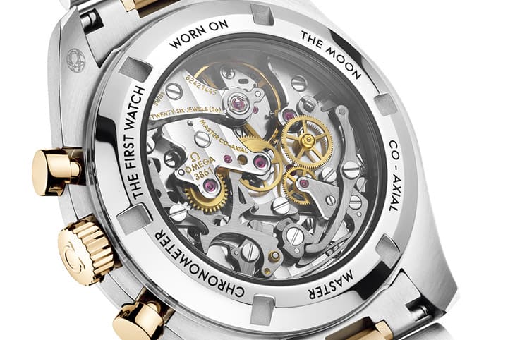 歐米茄創(chuàng)新材質(zhì)融合：推出「半金」超霸登月表