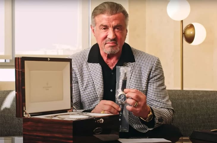 百達(dá)翡麗總裁對席維斯史泰龍拍賣6300G表款表示失望