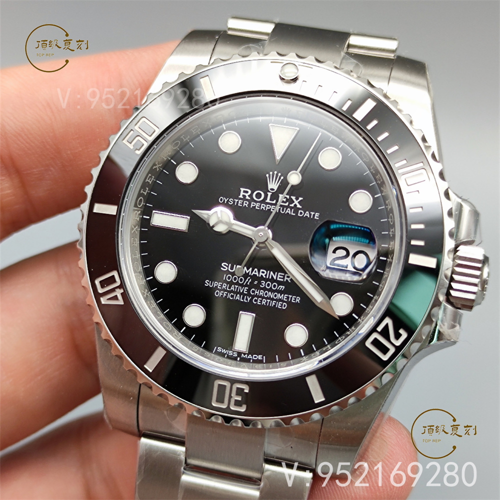VS廠勞力士3135黑水鬼40mm深度評(píng)測(cè),細(xì)節(jié)最好得版本就是VS廠嗎