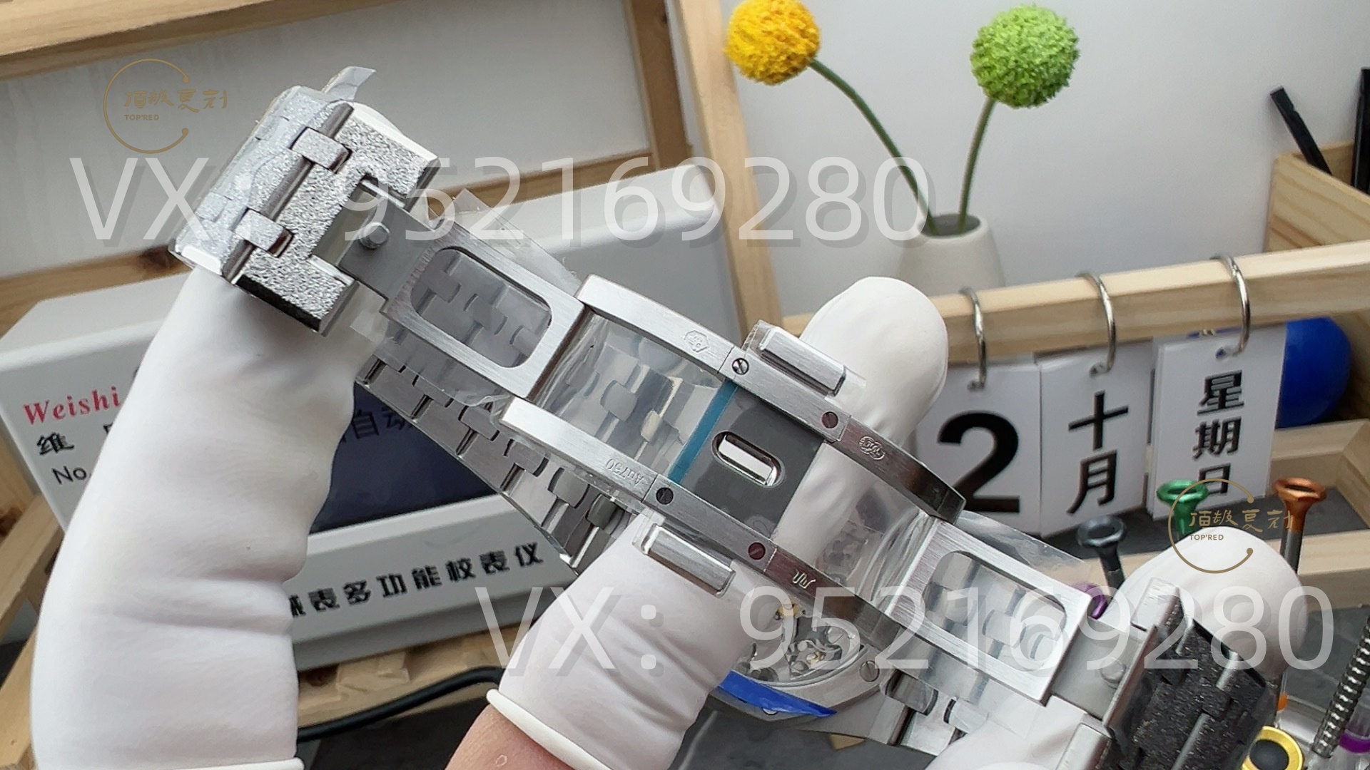 APS廠復(fù)刻新品愛彼26240熊貓計時盤霜金腕表怎么樣,4401一體機芯