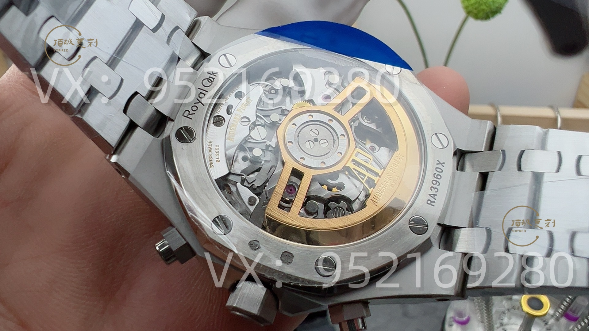 APS廠復(fù)刻新品愛彼26240熊貓計時盤霜金腕表怎么樣,4401一體機芯