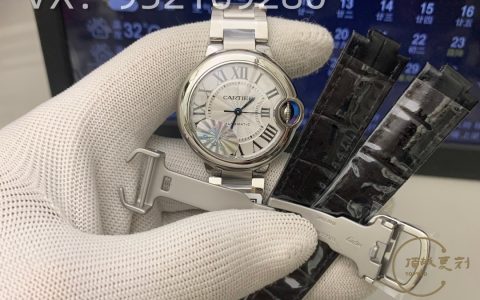 女表該怎么樣選！AF廠卡地亞藍氣球33mm女士機械表評測！076一檔機芯！