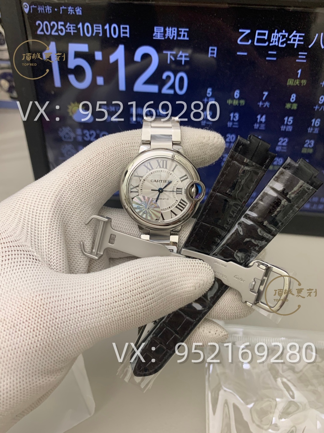 女表該怎么樣選！AF廠卡地亞藍(lán)氣球33mm女士機(jī)械表評(píng)測(cè)！076一檔機(jī)芯！