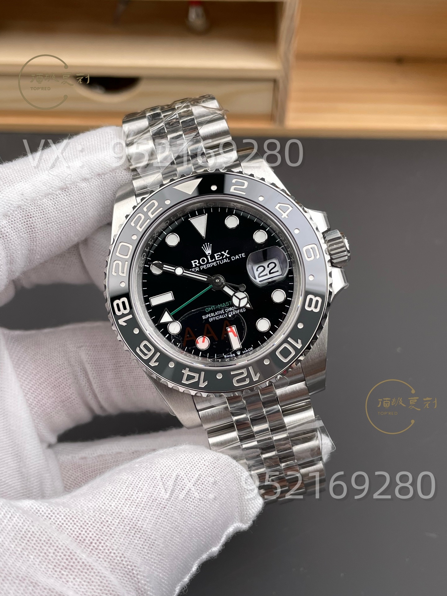 VS廠新品勞力士格林尼治灰黑皮蛋圈做工能超越C廠嗎？