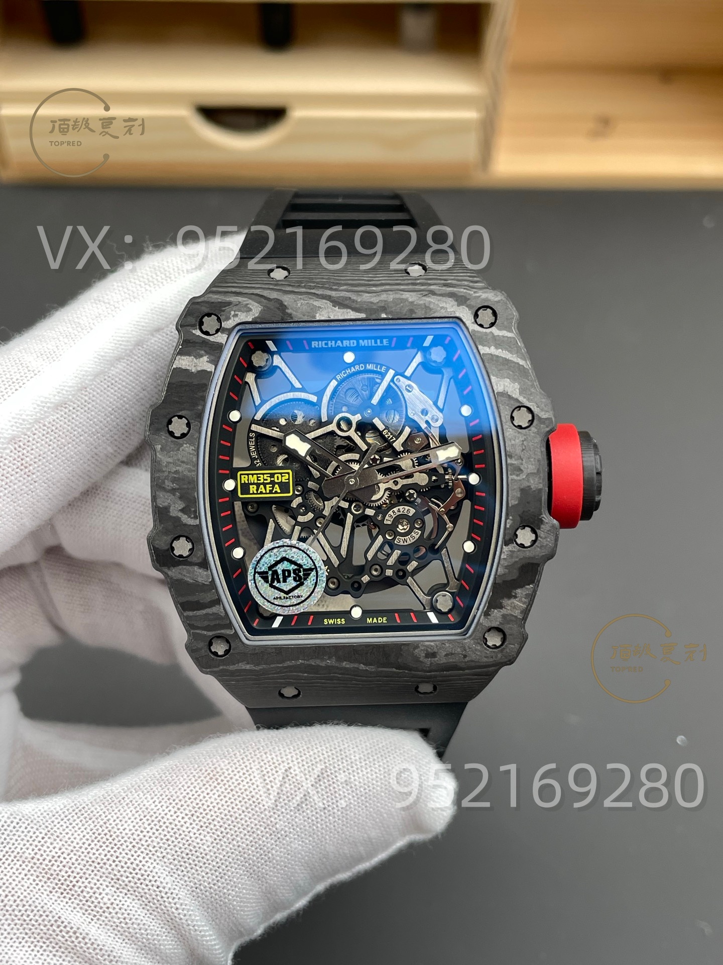 APS廠理查德米爾RM35-02新品搭載丹東IMAL1一體機芯做工怎么樣